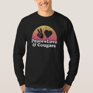 Vredesliefde en cougars Cougar T-shirt