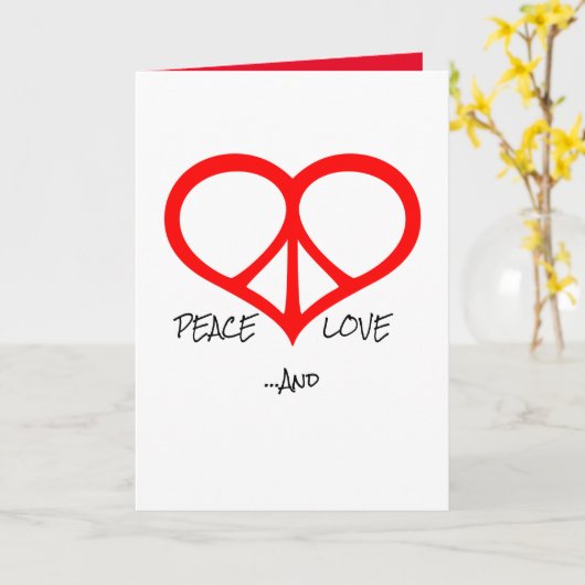 Vredesliefde en het spijt me kaart (Gele Bloem)