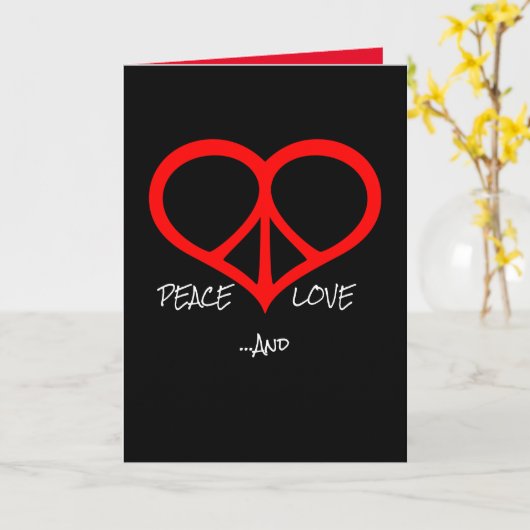 Vredesliefde en het spijt me kaart (Gele Bloem)