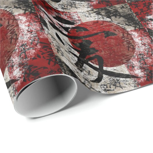 Vredesliefde en hoop #1 cadeaupapier (Rol Hoek)