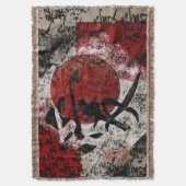 Vredesliefde en hoop #1 deken (Voorkant Verticaal)