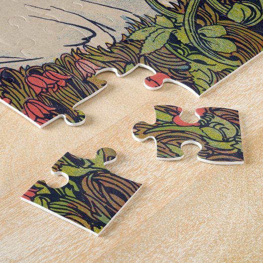 Vredesliefde en lezen legpuzzel (Zijkant)