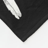 Vredesliefde en muziekvrede fleece deken (Hoek)