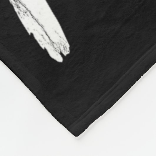 Vredesliefde en muziekvrede fleece deken (Hoek)