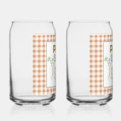 Vredesliefde en nationale muziek blikvorm glas (Rechts)