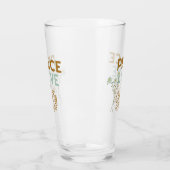 Vredesliefde en nationale muziek glas (Links)