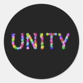 Vredesliefde Esthetische Stickers | Bloemige Inspi (Voorkant)