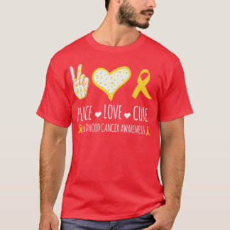 vredesliefde genezing kinderkanker - Bewustmakings T-shirt