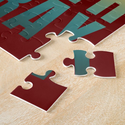 vredesliefde hoop vertrouwen bidden legpuzzel (Zijkant)