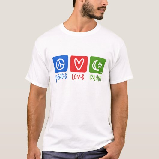 vredesliefde islam ( hor ) t-shirt (Voorkant)