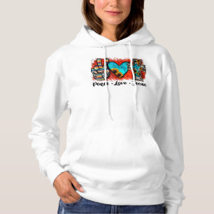 Vredesliefde Jezus Christelijk, liefde zoals Jezus Hoodie