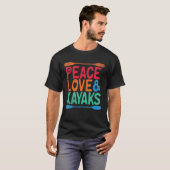 Vredesliefde Kayak Summer T-shirt (Voorkant volledig)