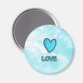 vredesliefde panda magneet (Voorkant / Achterkant)