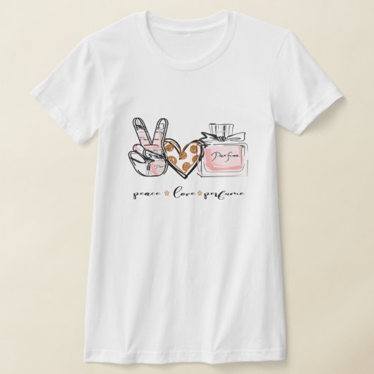 Vredesliefde Perfume Women's T-Shirt. T-shirt (Laagn)