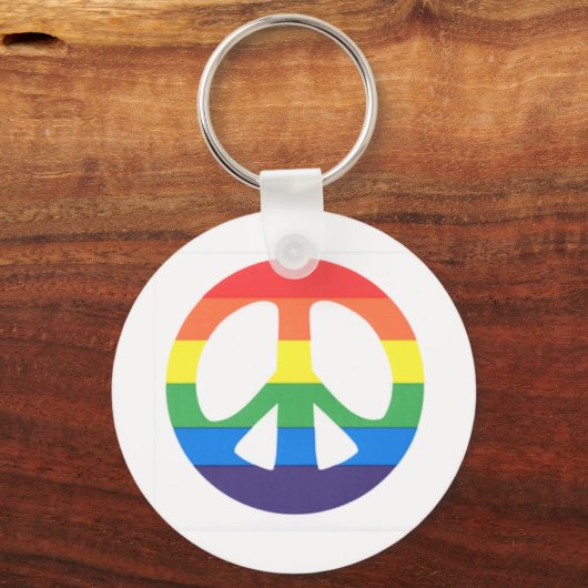 Vredesliefde Sleutelhanger (Voorkant)
