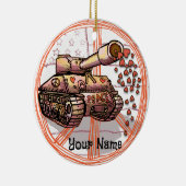 Vredesliefde Tank ornament (Rechts)