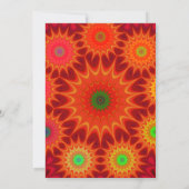 Vredesliefde valentijnfeest uitnodiging (Achterkant)