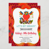 Vredesliefde valentijnfeest uitnodiging (Voorkant / Achterkant)