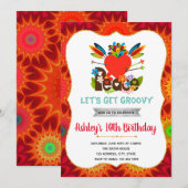 Vredesliefde valentijnsfeest Uitnodiging (Voorkant / Achterkant)