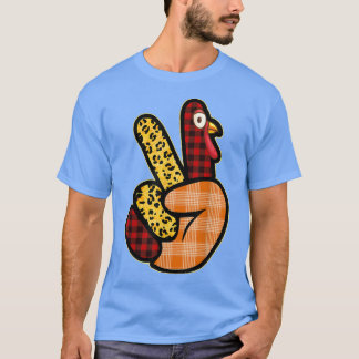 Vredesliefde voor Turkije - Grateful Turkey Hand S T-shirt