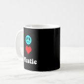 Vredesliefde Westie Koffiemok (Voorkant links)