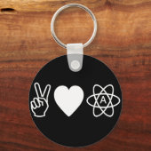 Vredesliefdesatheïsme Sleutelhanger (Voorkant)