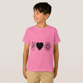 Vredesliefdesatheïsme T-shirt (Voorkant volledig)