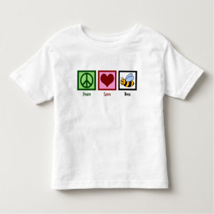 Vredesliefdesbijen Kinder Shirts