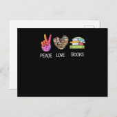 Vredesliefdesboeken Briefkaart (Voorkant / Achterkant)