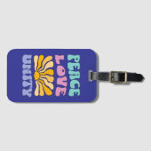 Vredesliefdeseenheid Bagagelabel (Voorkant (horizontaal))