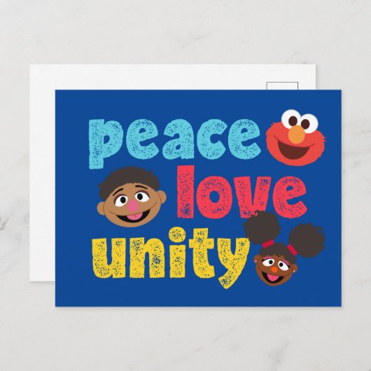 Vredesliefdeseenheid Briefkaart (Voorkant / Achterkant)