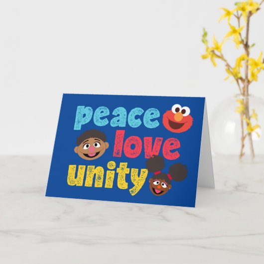 Vredesliefdeseenheid Kaart (Gele Bloem)