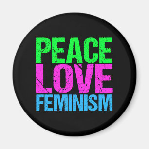 Vredesliefdesfeminisme Magneet