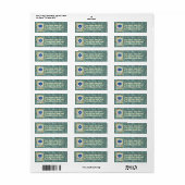 Vredesliefdesgeluk Etiket (Full Sheet)