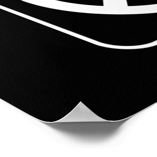 Vredesliefdesgeluk Poster (Hoek)