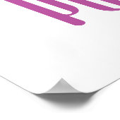 Vredesliefdesgeluk Poster (Hoek)