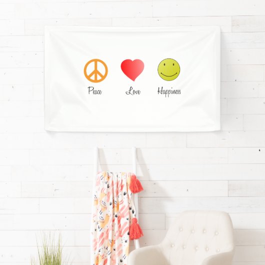 Vredesliefdesgeluk Spandoek (Insitu)
