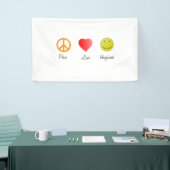 Vredesliefdesgeluk Spandoek (Beurs)