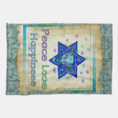 Vredesliefdesgeluk Theedoek (Horizontaal)