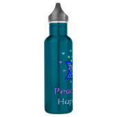 Vredesliefdesgeluk Waterfles (Links)