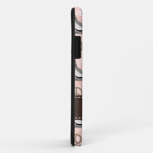 Vredesliefdesijsschaatsen Case-Mate iPhone Case (Achterkant/rechts)