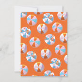 Vredesliefdesorganisatie en poolpartij Birthday Hi Kaart (Achterkant)