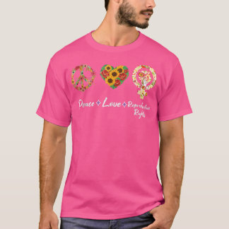 Vredesliefdesrechten Feministisch feminisme T-shirt