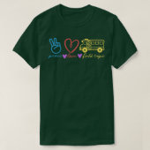 vredesliefdesreizen t-shirt (Design voorkant)