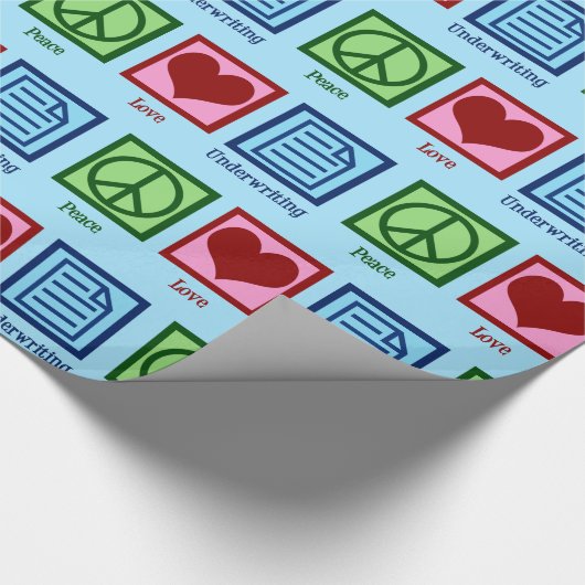 Vredesliefdesverzekering Cadeaupapier (Hoek)