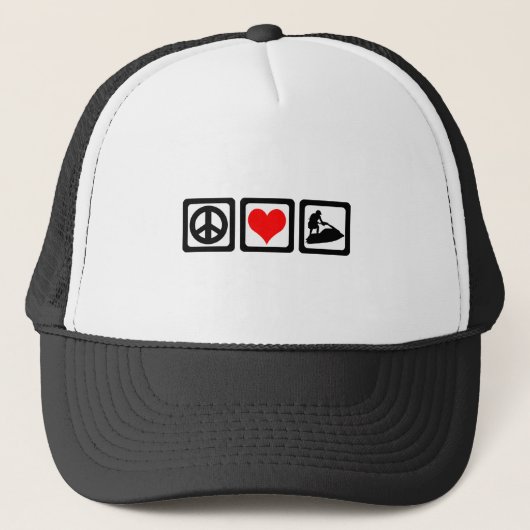 Vredesliefdesvluchten Trucker Pet (Voorkant)