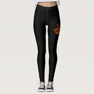 Vredesliefdesvoorlichting Leukemie Leggings