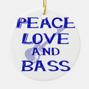 vredesliefhebber en baskenland bernice blauw met g keramisch ornament