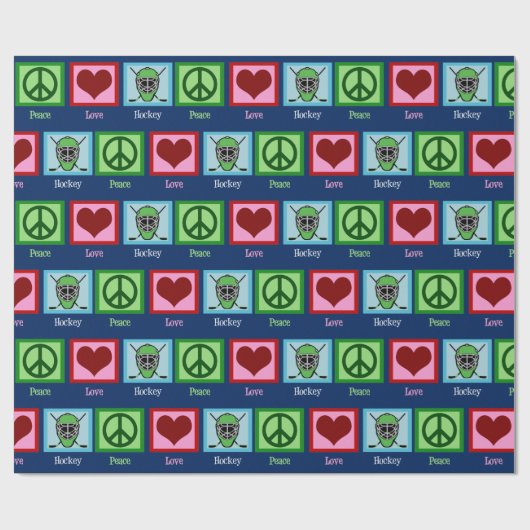 Vredesliefhebber oktober cadeaupapier (Vlak)