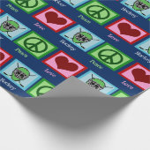 Vredesliefhebber oktober cadeaupapier (Hoek)